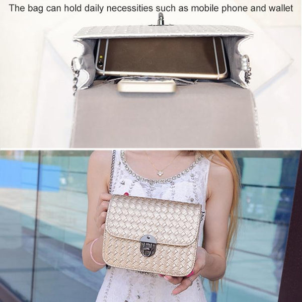 Black Chain Shoulder Bag For Women Small Square Design Women's Bags & Handbags