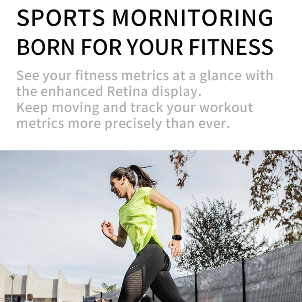 1.75 Inch Tft Screen Smart Watch Support Blood Pressure Monitoring / Sleep White Smart Watches