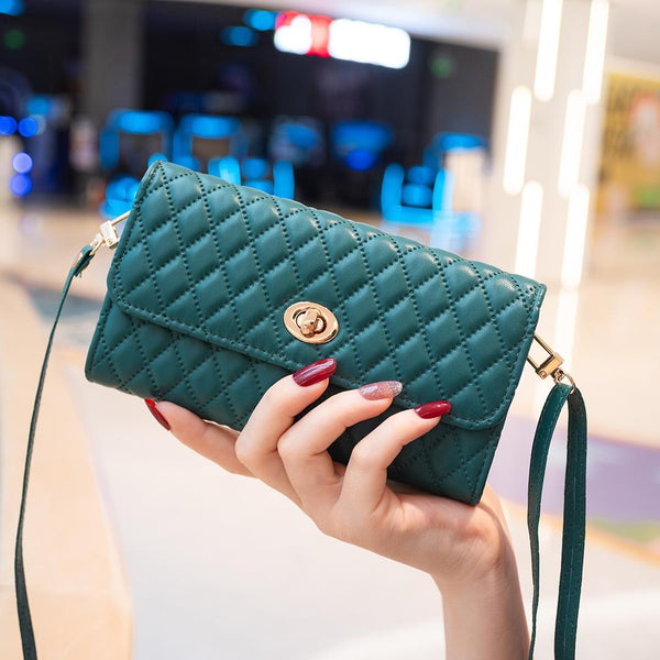 Horizontal Pu Crossbody Shoulder Bag Black Women's Bags & Handbags