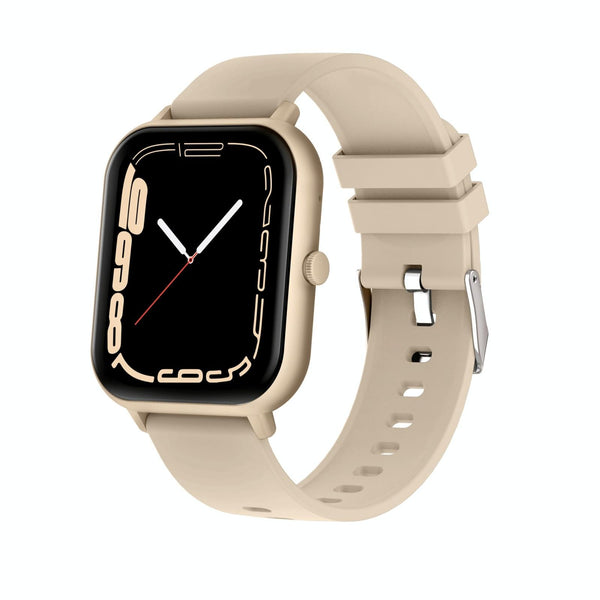 1.83 Inch Touch Screen Ai Voice Heart Rate Blood Oxygen Pressure Sleep Smartwatch Khaki Smart Watches