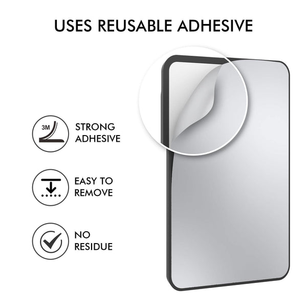 Universal Adhesive Silicone Card Case For Mobile Phones Dark Gray Cases Covers & Skins