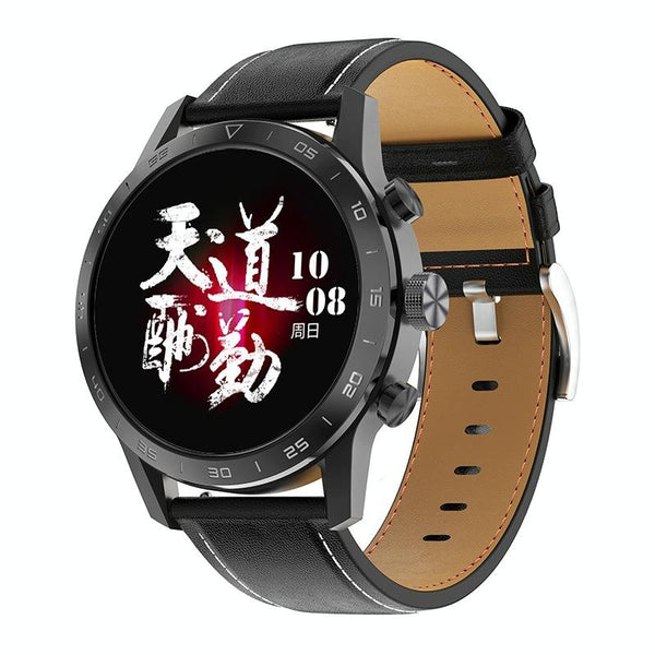 Smart Dual Display Analog Digital Call Watch Silver Silicone Smart Watches