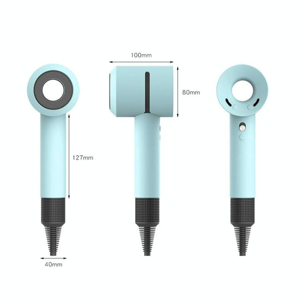 Shockproof Silicone Case For Dyson Hairdryer Coral Orange Hair Dryers