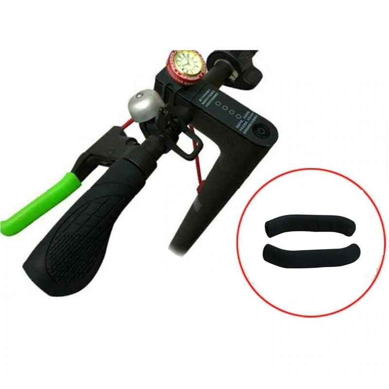 Non Slip Silicone Handbrake Covers For Xiaomi Mijia M365 Electric Scooter 2 Pcs Black Accessories Parts