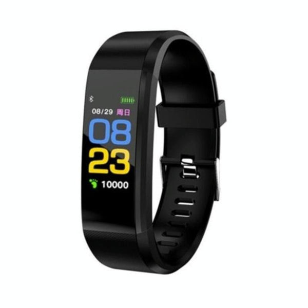 Smart Oled Fitness Tracker With Pedometer Purple Activity Trackers