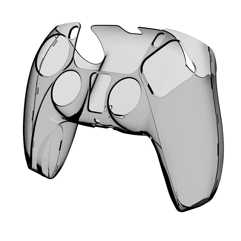 Protective Crystal Shell For Ps5 Wireless Controller Transparent Gray Controllers & Attachments