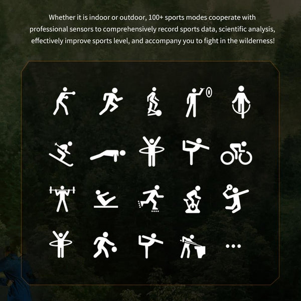 1.46 Inch Round Screen Bluetooth Smart Watch Support Health Monitoring & 100+ Sports Modes Smart Watches