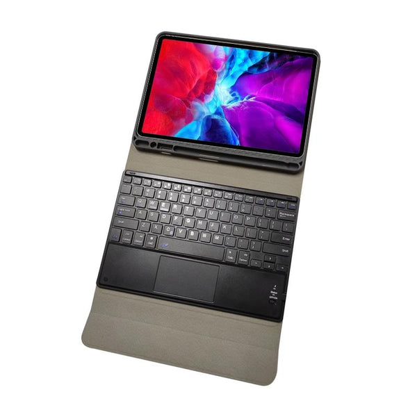 Bluetooth Keyboard Tablet Case For Ipad Pro 11 Detachable Touch Leather Holder Pen Slot Red Keyboards
