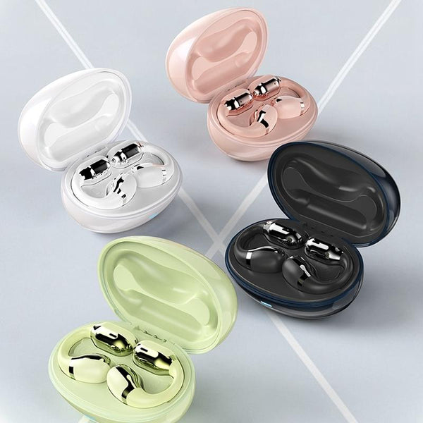 Zga Symphony Gs09s Air Conduction Tws Bluetooth Earphone Pink Earbuds