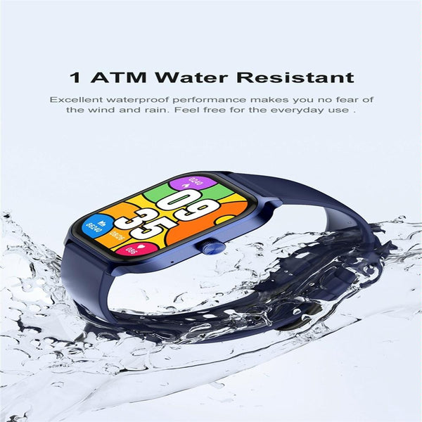 1.93 Inch Colour Screen Smart Watch Support Bluetooth Call / Health Monitoring Gold Smart Watches