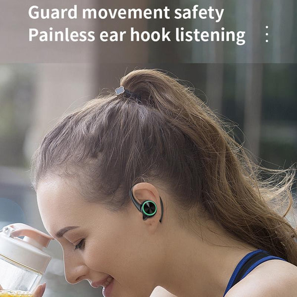 Wireless Bluetooth Earphones With Charging Bin And Digital Display Skin Colour Earbuds