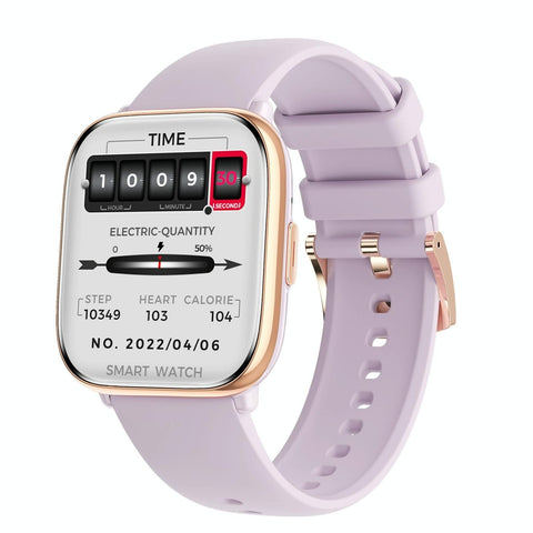 Waterproof Smart Watch With Blood Oxygen Monitoring Ip68 Purple Smart Watches