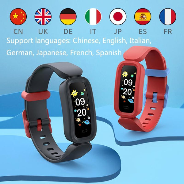 Smart Fitness Bracelet With Bluetooth Sleep Tracking Purple Activity Trackers