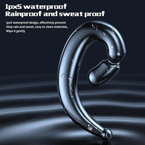 M520 Ear Mounted Stereo Bone Conduction Sports Bluetooth Earphone Skin Colour Earbuds