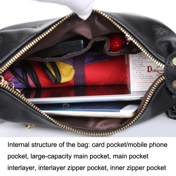 Stylish Middle Aged Women Shoulder Bag Taro Purple Women's Bags & Handbags