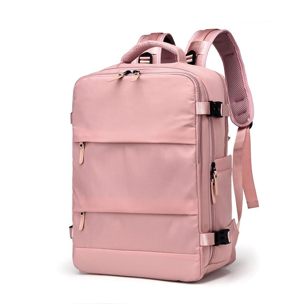 Parallel Deals Spacious Business Travel Backpack Fits Laptop Pink Laptop Cases & Bags