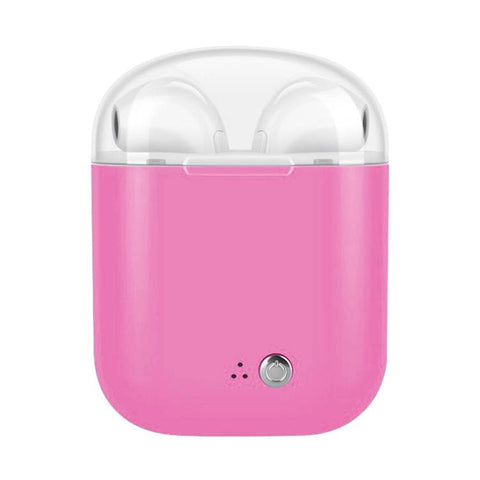 I7s Binaural Wireless Bluetooth Tws Earphone With Charging Plating Pink Earbuds