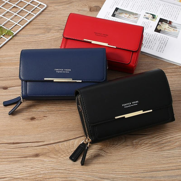Large Capacity Women Wallet Clutch Bag Versatile Crossbody Black Women's Bags & Handbags