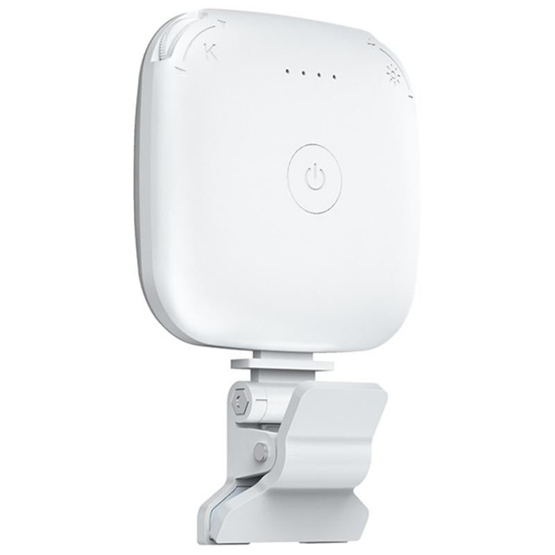 White Mini Clip On Led Fill Light For Video Conferencing And Live Streaming Selfie Lights