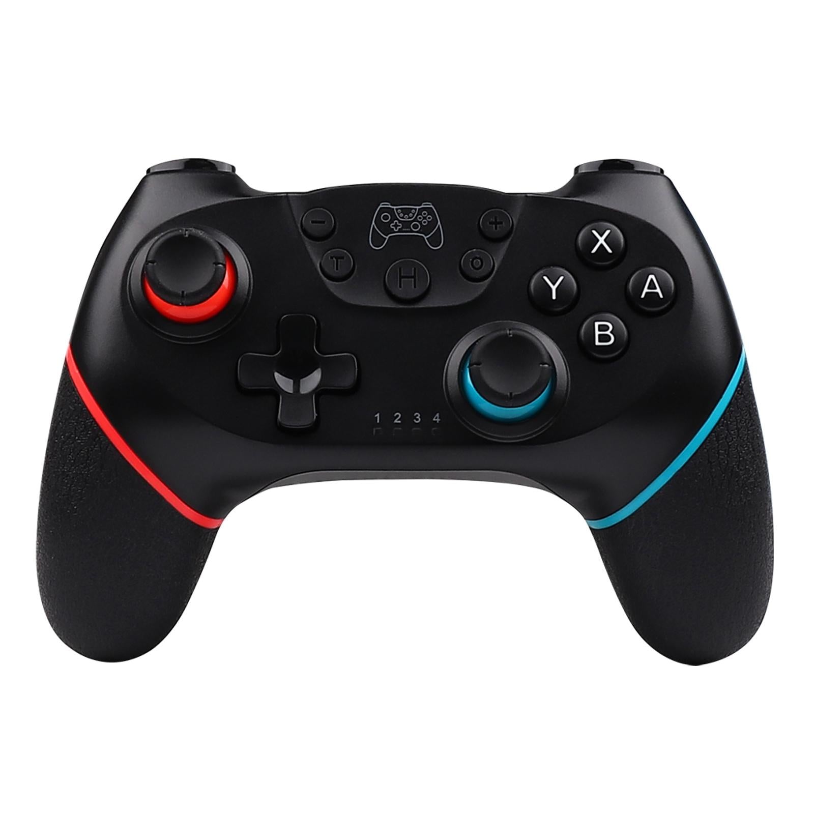 Macro Wireless Pro Controller With Wake Up Function Black Red Blue Controllers & Attachments