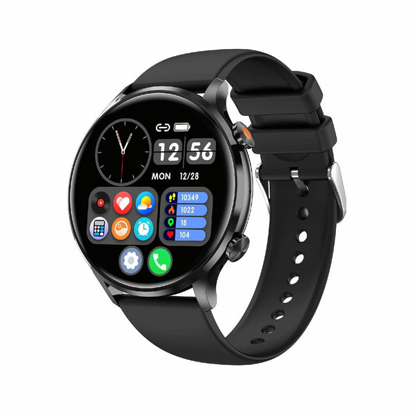 1.39" Bt5.2 Smart Sport Watch With Call Sleep Temp Heart & Health Monitor_Black Smart Watches
