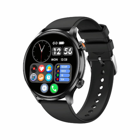 1.39" Bt5.2 Smart Sport Watch With Call Sleep Temp Heart & Health Monitor_Black Smart Watches