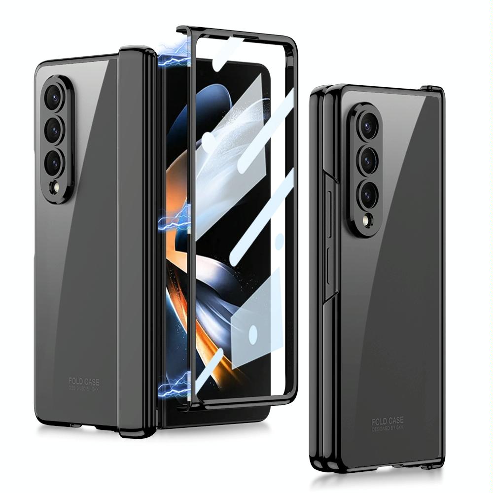 For Samsung Galaxy Z Fold4 5G Magnetic Hinged Case Black Cases Covers & Skins