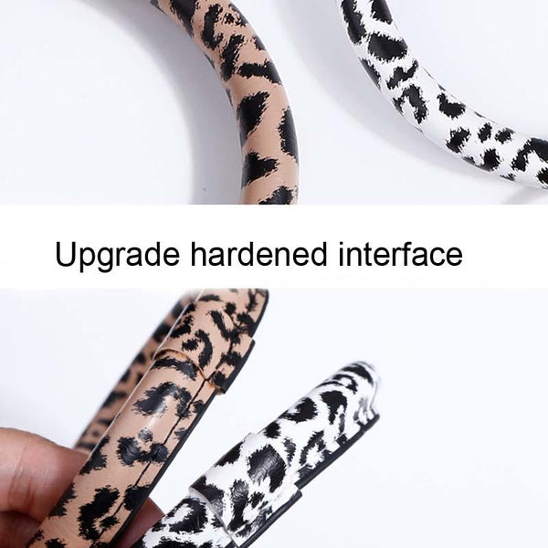 Pu Leather Wrist Ring Key Chain Coin Purse Black White Snake Wallets