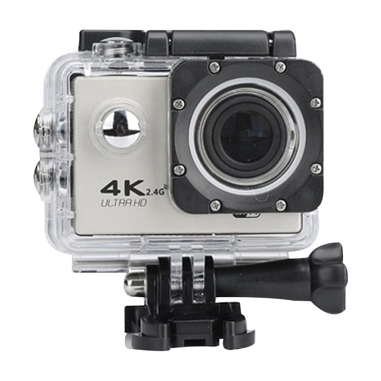 Waterproof 4K Action Camera For Cycling And Diving_Gray Digital Cameras