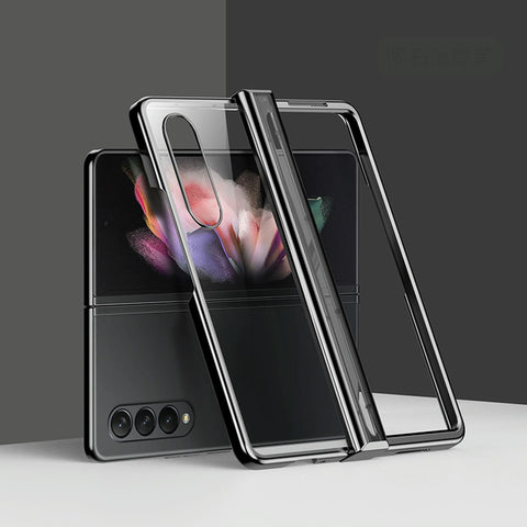For Samsung Galaxy Z Fold4 5G Shockproof Pc Case Full Coverage Black Cases Covers & Skins