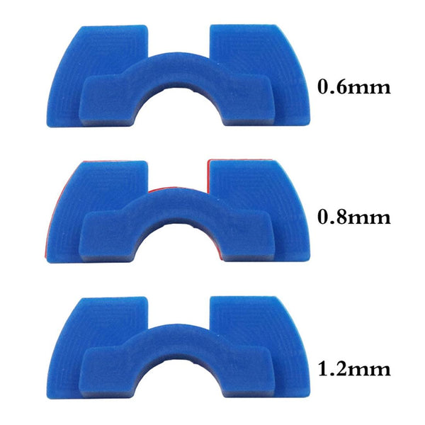 3 Piece Shockproof Rubber Dampers For Xiaomi M365 Scooter Blue Accessories Parts