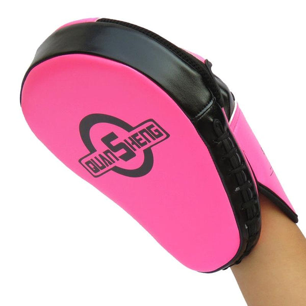 Training Target For Sanda Fighting Arc Boxing Hand Fluorescent Pink Gloves Boxing