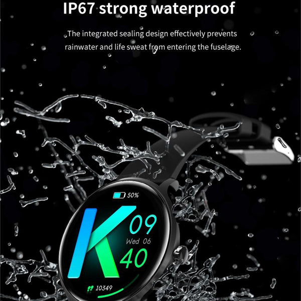 1.39" Bt5.2 Smart Sport Watch With Call Sleep Temp Heart & Health Monitor_Black Smart Watches