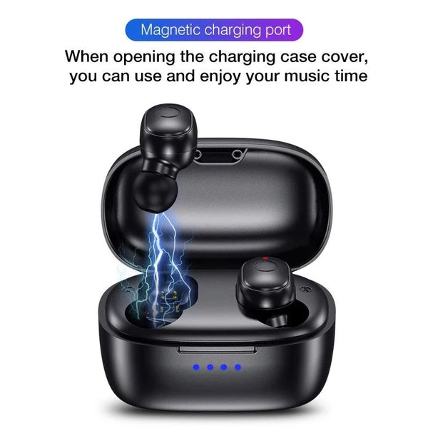 Waterproof Mini Touch Control Bluetooth Earphones With Noise Cancelling Earbuds