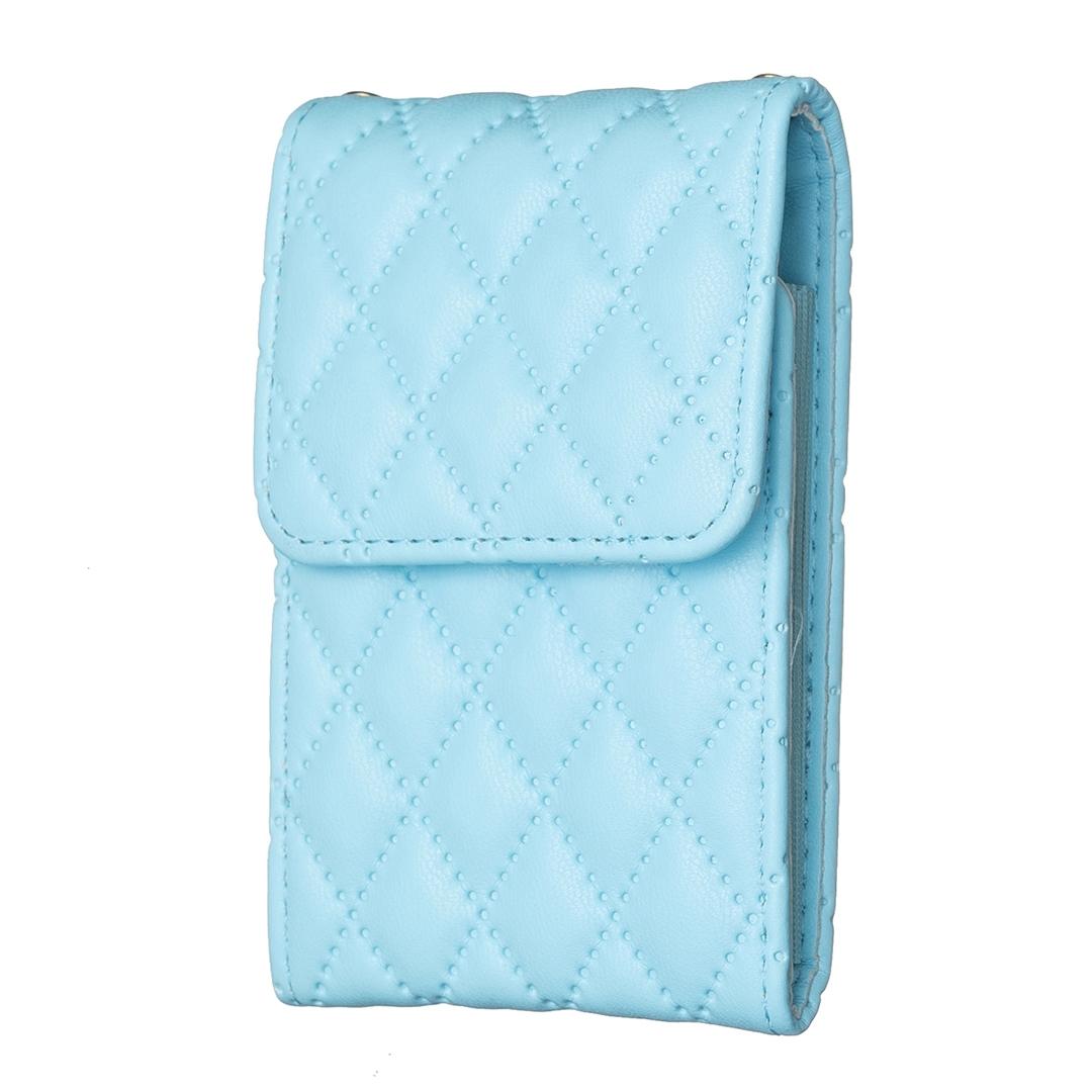 Vertical Card Bag For Mobile Phones Sticker Blue Cases Covers & Skins