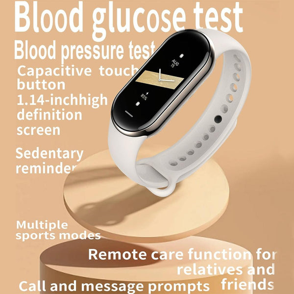 Waterproof Smart Watch With Heart Bp Oxygen And Sugar Monitoring Ip68 Red Smart Watches