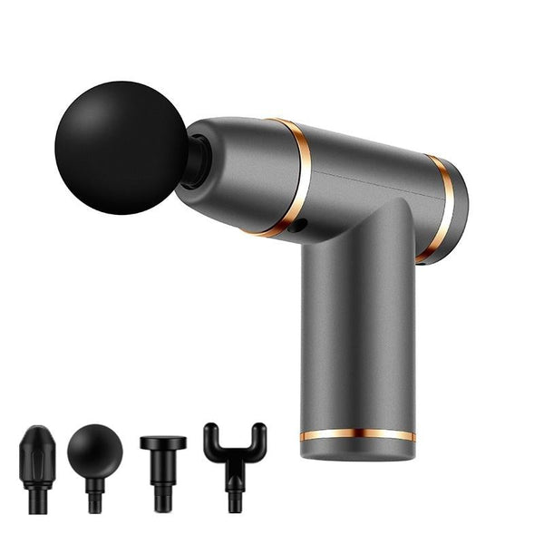 Micro Current Cervical Spine Massager Button Type Gray Massagers