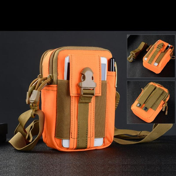 Versatile Messenger Bag With Shoulder Strap Orange Women's Bags & Handbags