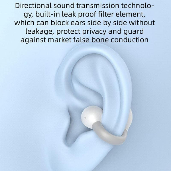 Wireless Single Ear Clip On Bluetooth Earphone M S8 Earbuds