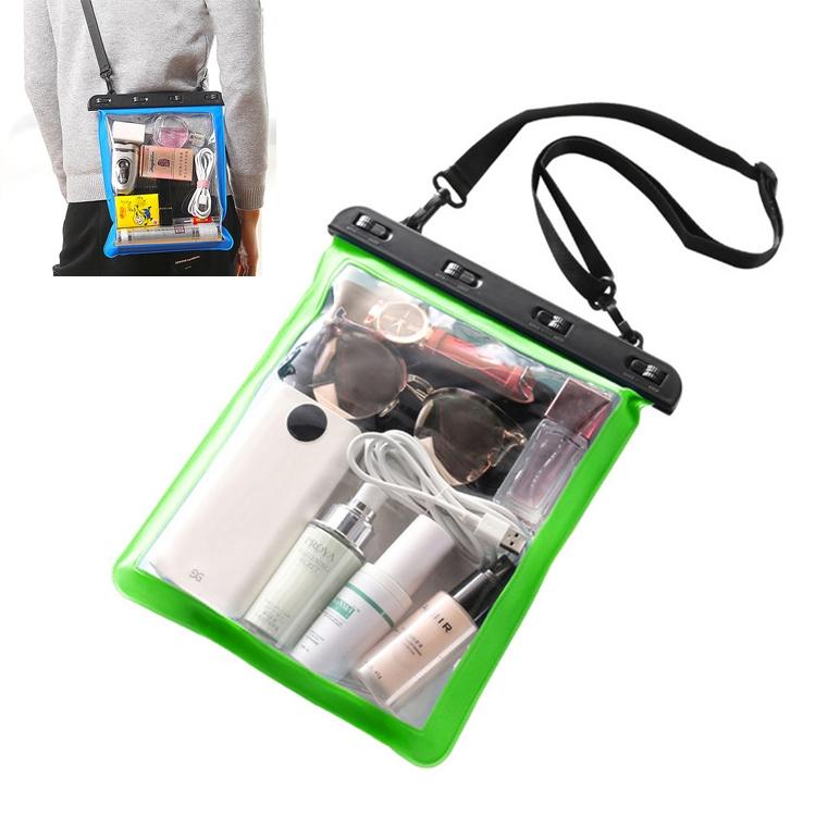 Waterproof Single Shoulder Bag For Mobile Phone Small Objects Multipurpose Design Green Other Mobile Accessories