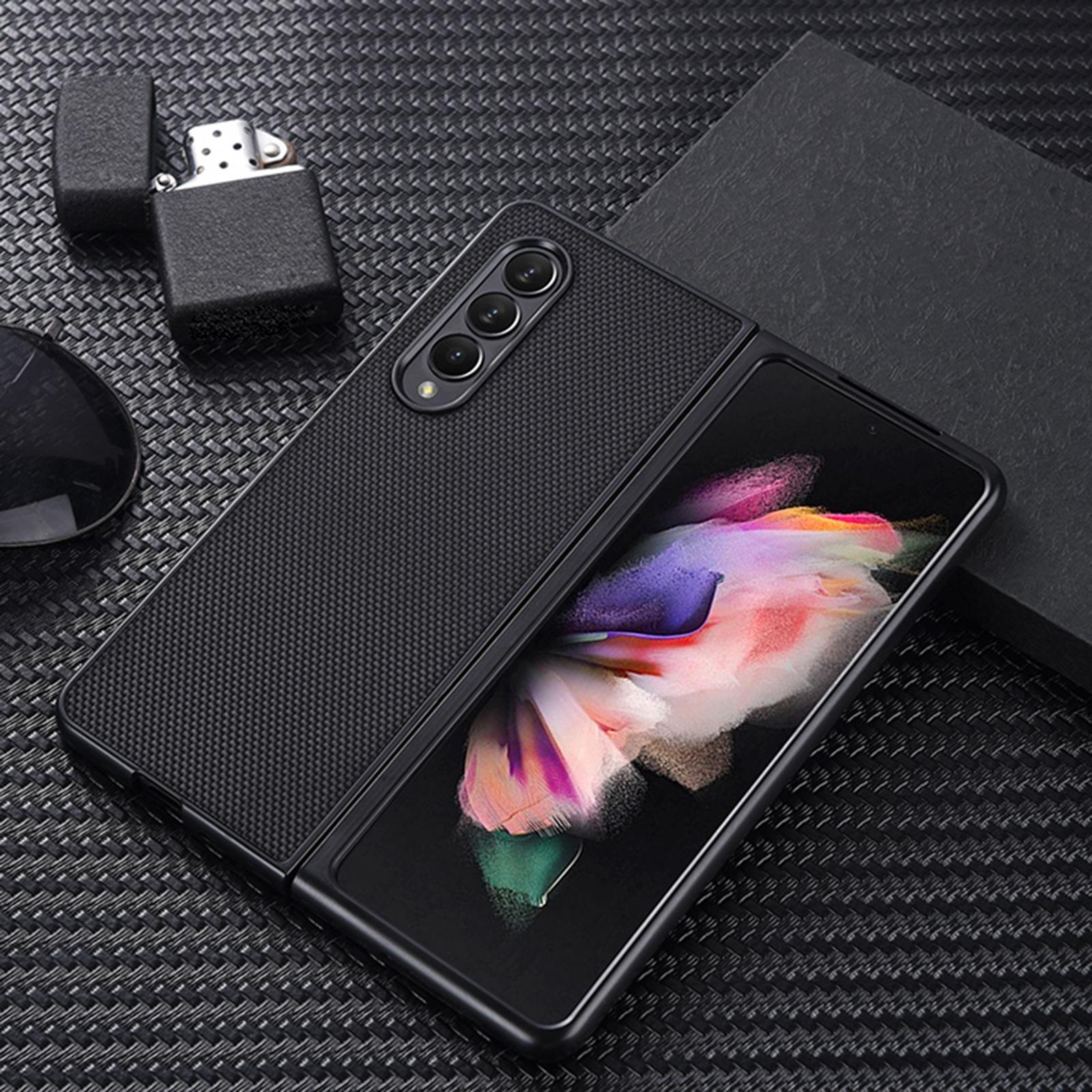 For Samsung Galaxy Z Fold4 5G Shockproof Nylon Phone Case Black Cases Covers & Skins