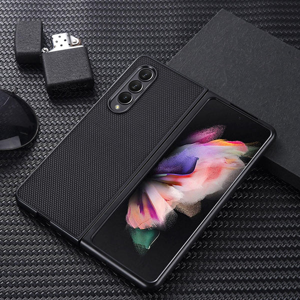 For Samsung Galaxy Z Fold4 5G Shockproof Nylon Phone Case Black Cases Covers & Skins