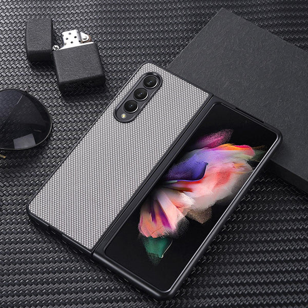 For Samsung Galaxy Z Fold4 5G Shockproof Nylon Phone Case Black Cases Covers & Skins