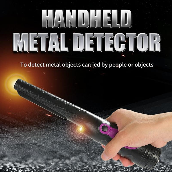 Outdoor Handheld Metal Detector For Treasure Hunt_Orange Metal Detectors