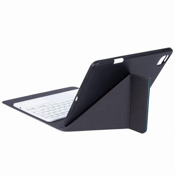 Bluetooth Keyboard Leather Case For Ipad 10.2 / Pro 10.5 Touch Backlight Three Fold Holder Black Keyboards