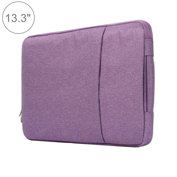 Parallel Deals Universal Denim Laptop Bag For 13.3 Notebooks Fits Macbook Air Pro Portable And Stylish 35.5X26.5X2cm Dark Blue Laptop Cases & Bags