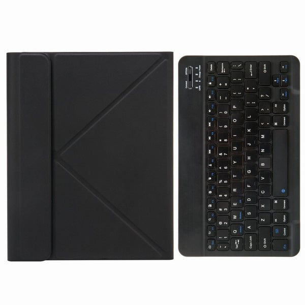 Leather Case With Bluetooth Keyboard For Ipad 9.7 2018 & 2017 Three Fold Holder Black Laptop Cases & Bags