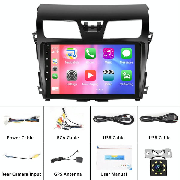 10.1 Inch Car Mp5 Player For Nissan Teana 13 16 Wifi 2 + 64G Reversing Video Screen 12 Lights Camera Other Car Video