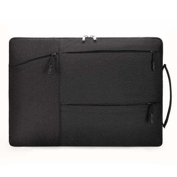 Parallel Deals Laptop Handbag Fits 15.6 17 Inch Casual Design Black Laptop Cases & Bags