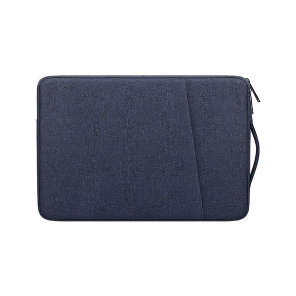 15.4 Inch Laptop Felt Sleeve Protective Case Carrying Bag Navy Blue Laptop Cases & Bags